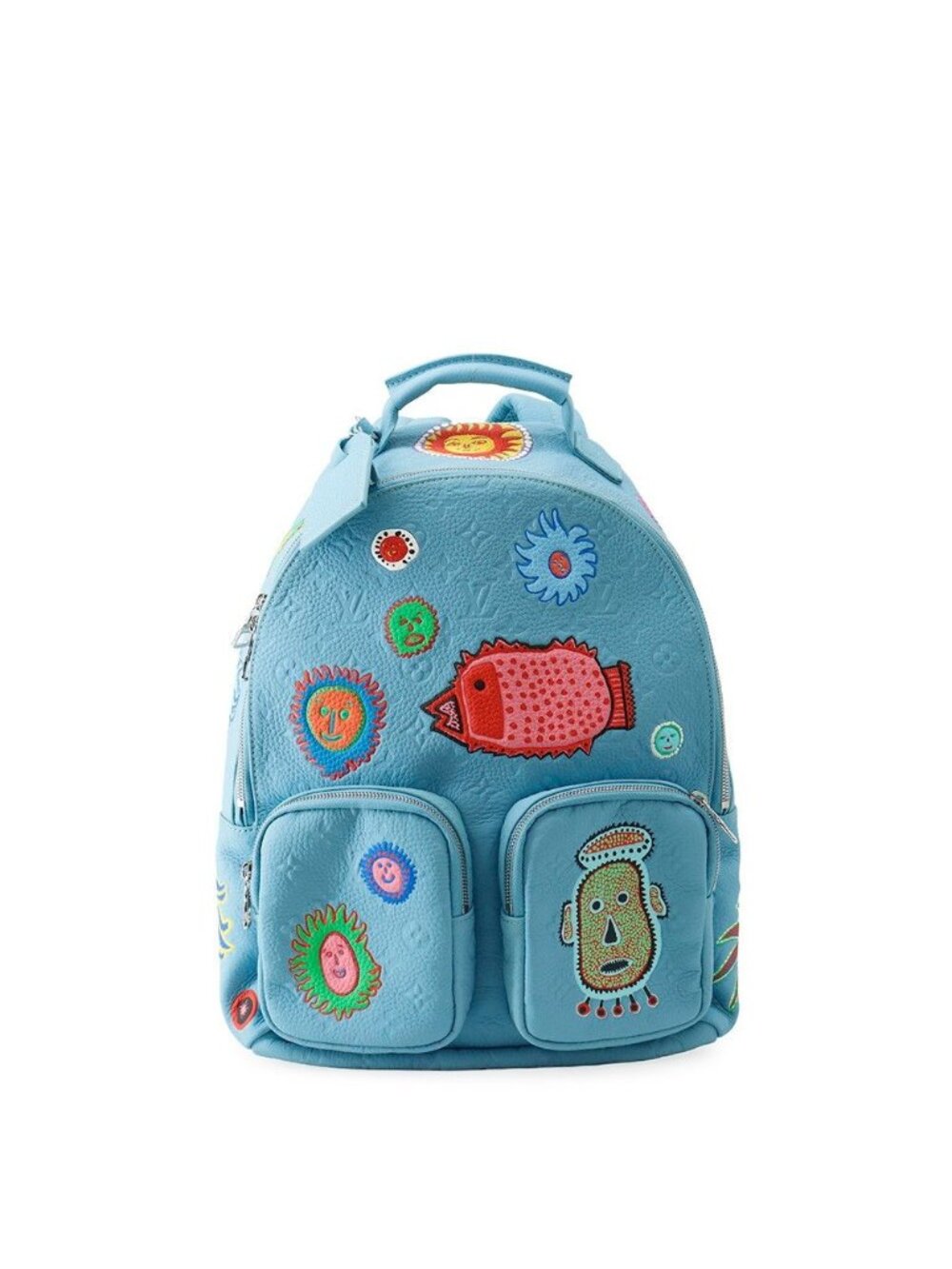 Louis Vuitton Backpack Taurillon Monogram LV YK Multi Pocket Yayoi Kusama